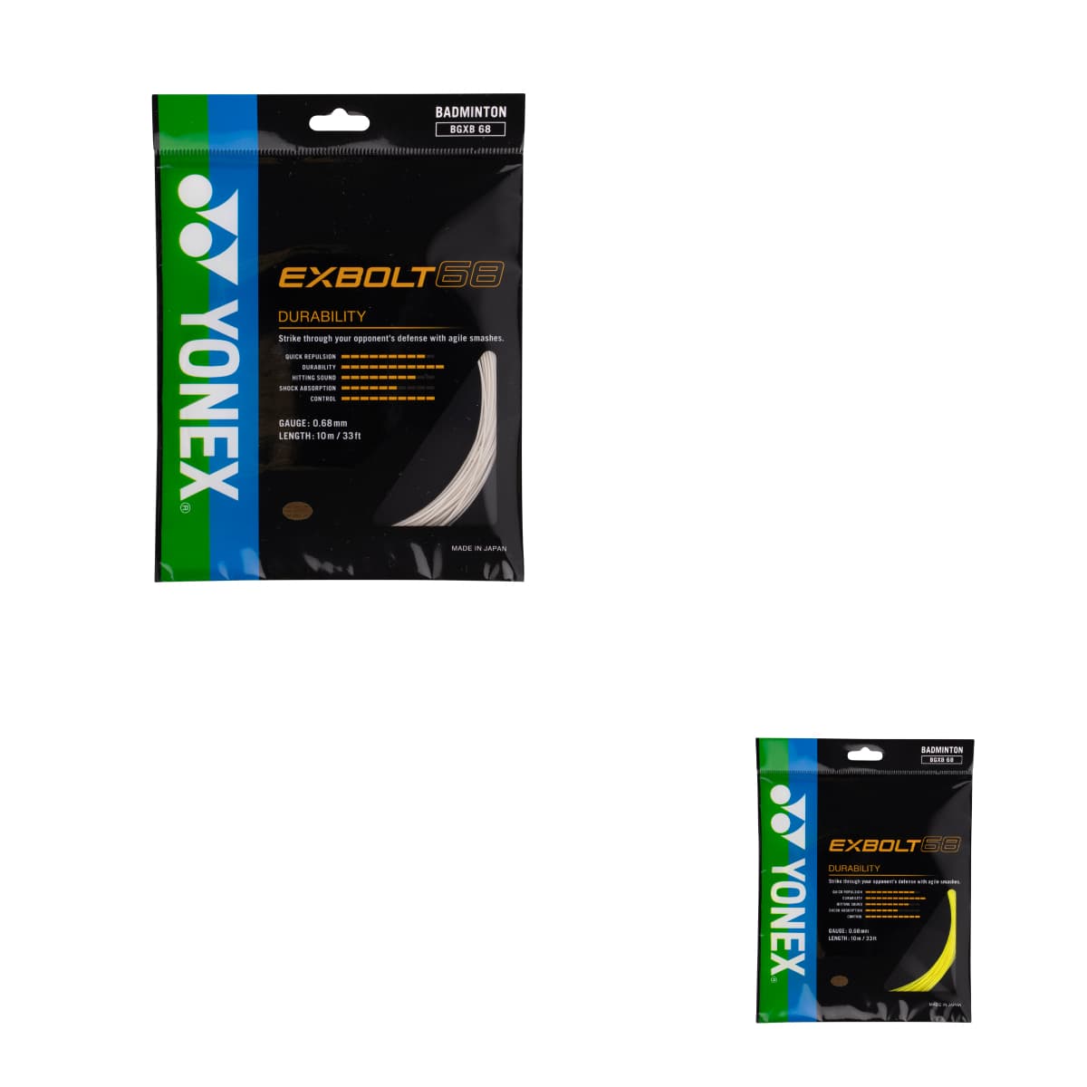 YONEX Exbolt 68 - 10m Set Grün