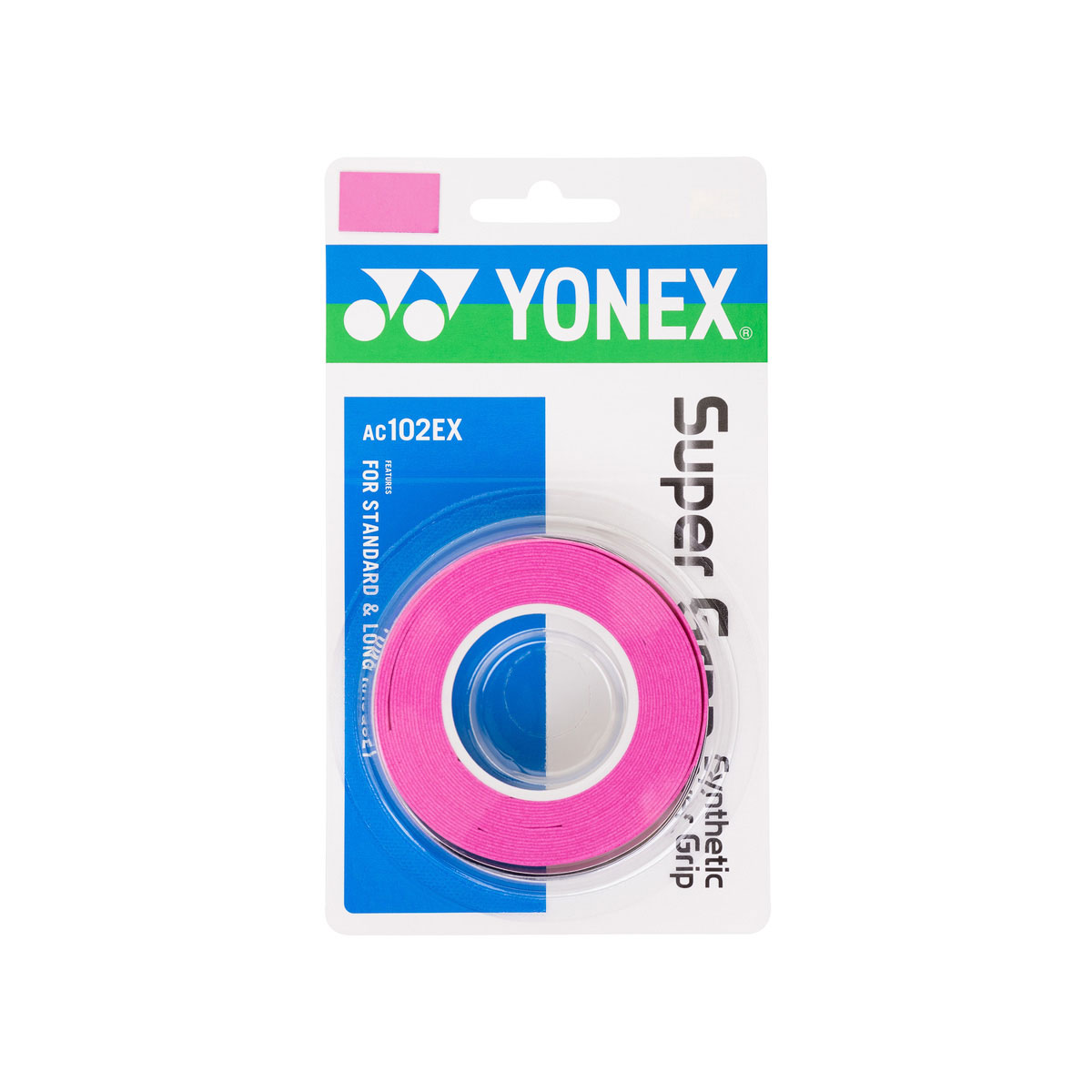 YONEX Super Grap Synthetic Over Grip 3 Stk. - Pink