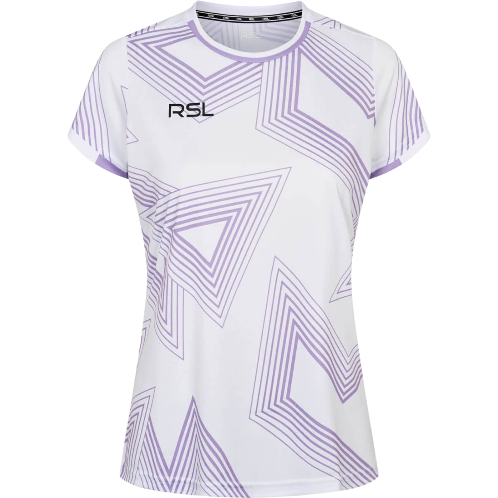 RSL Vortex Women T-Shirt - Weiß/Lavendel - XXL