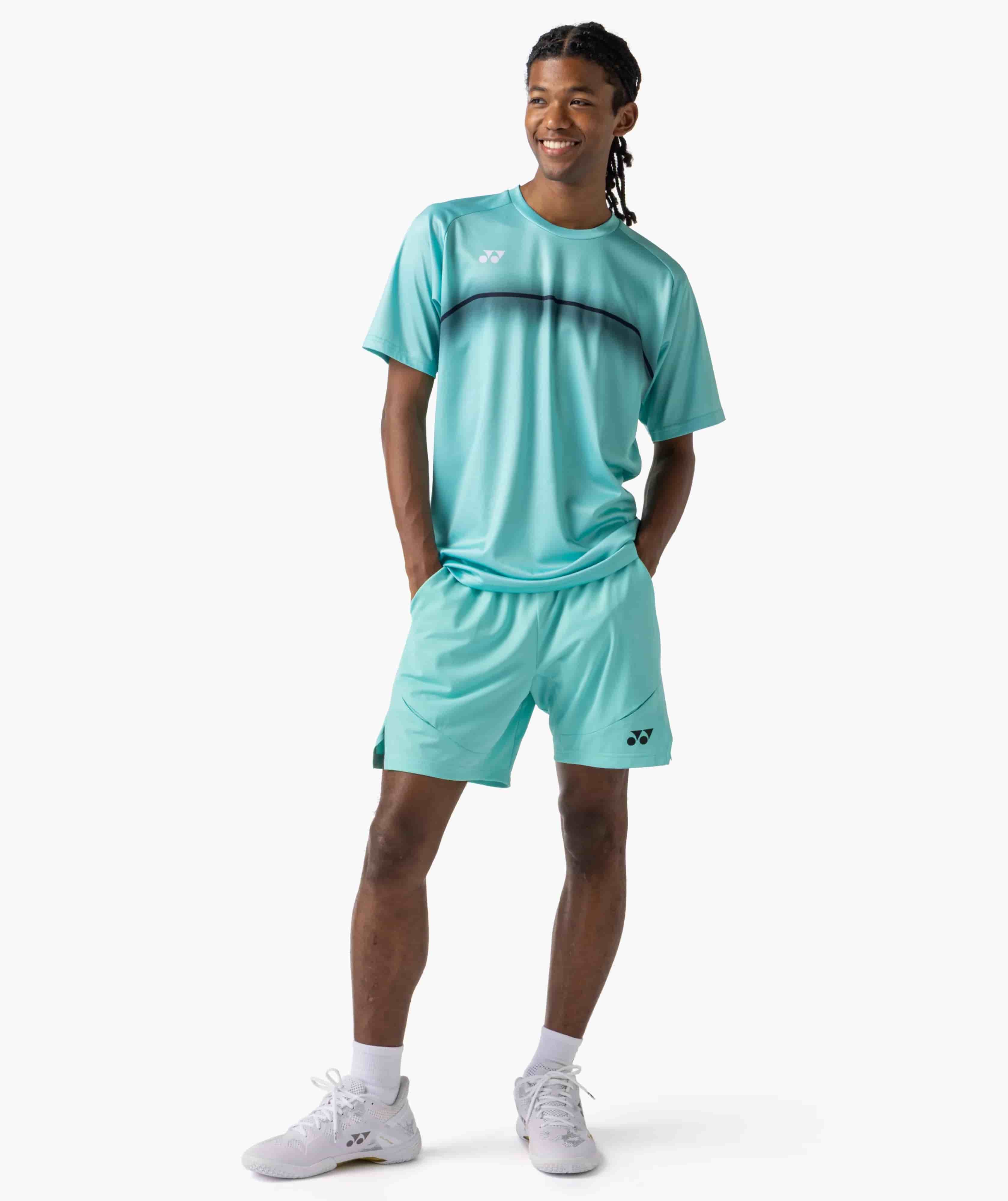 YONEX 16859 Unisex T-Shirt - Practice - Clear Mint - XL