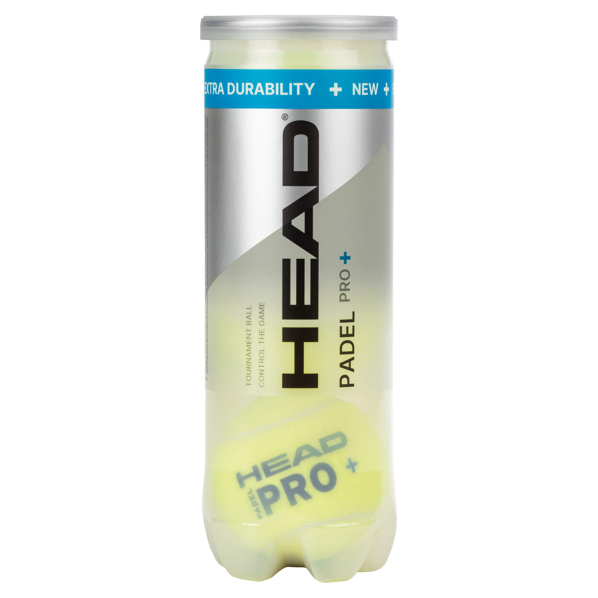 HEAD Padel Pro + - 3er Dose Padelbälle