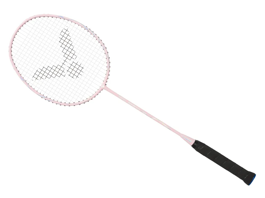 VICTOR Auraspeed 3200 Badmintonschläger - Pink - Besaitet