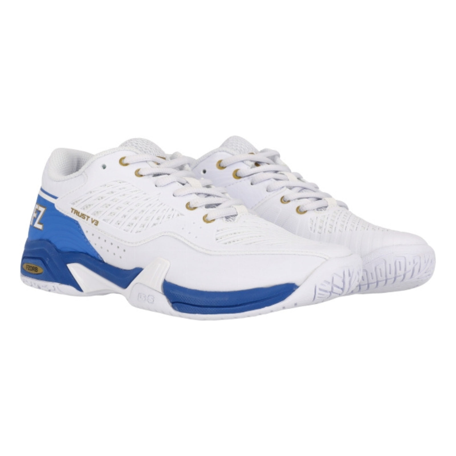 FZ FORZA Trust V3 M 1002 Weiß - Badmintonschuh