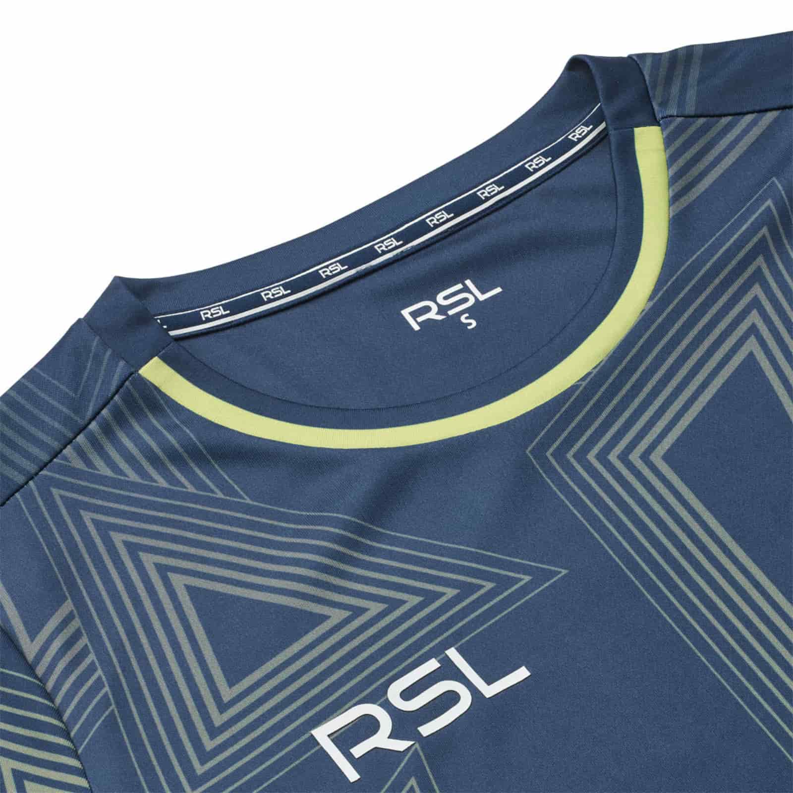 RSL Swift Women T-Shirt - Blau/Limette - XXL