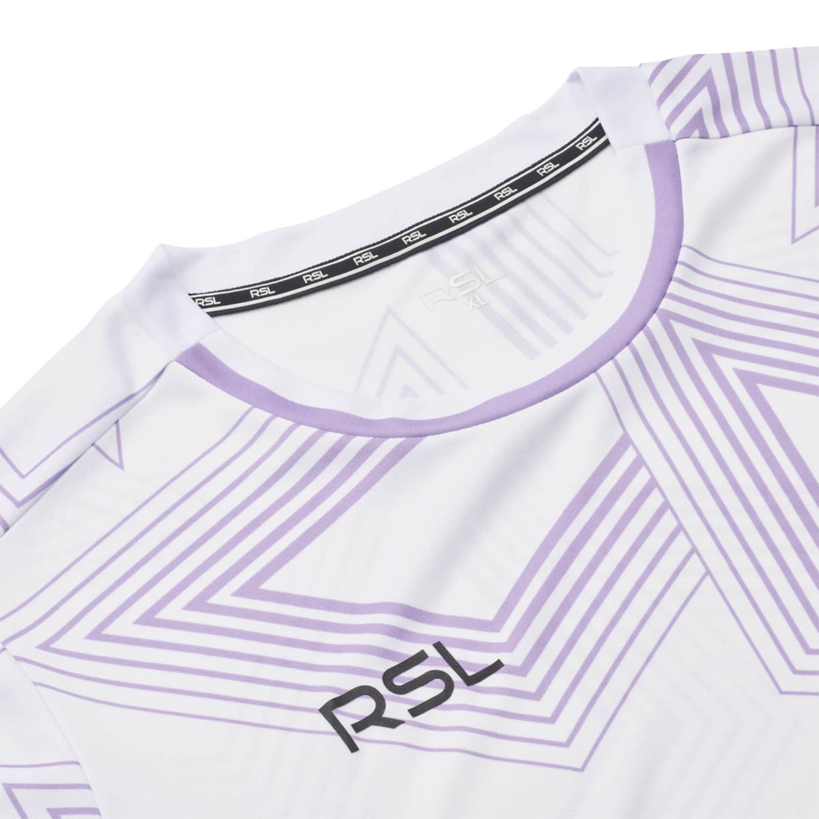 RSL Vortex Unisex T-Shirt - Weiß/Lavendel - 3XL