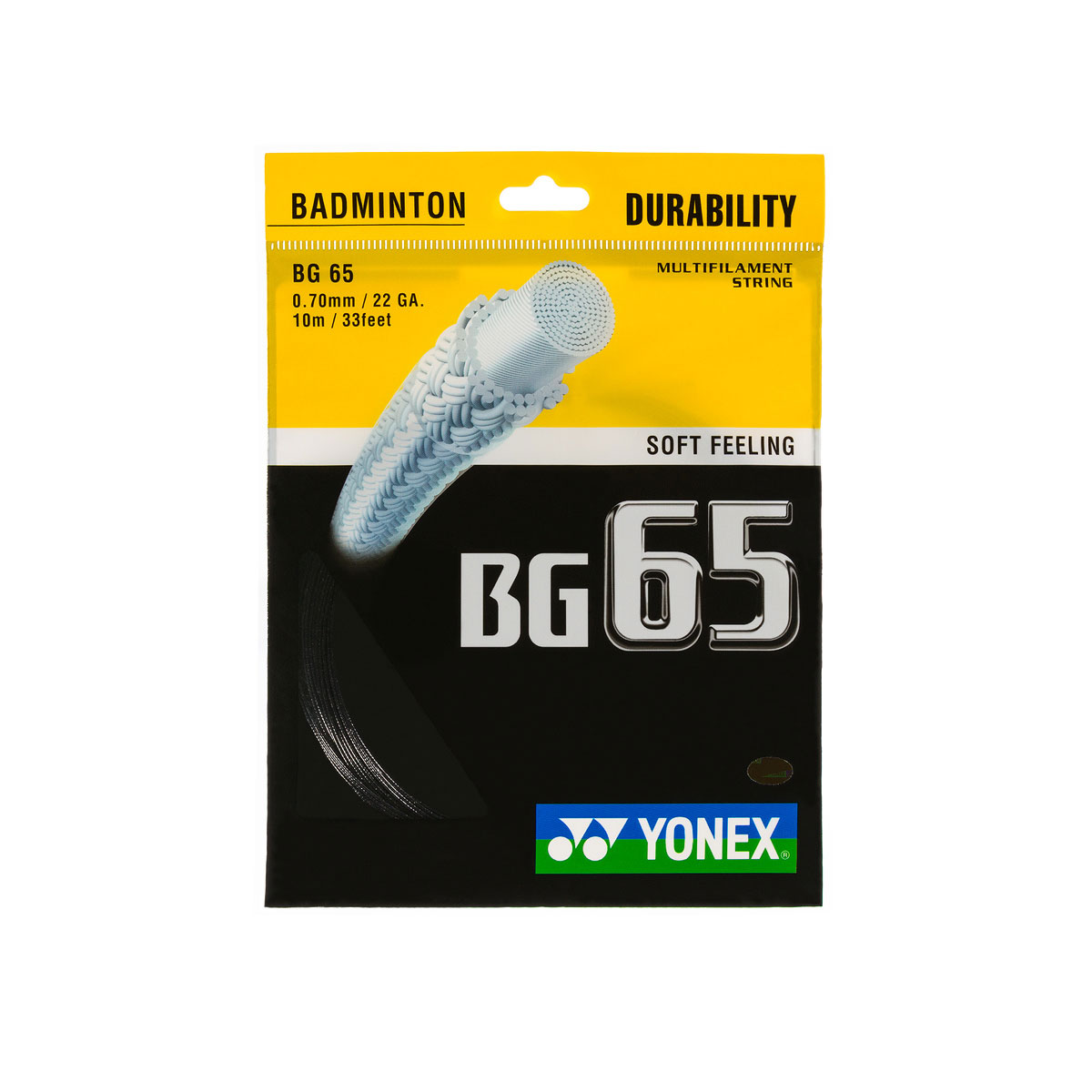 YONEX BG 65 - Schwarz - Set
