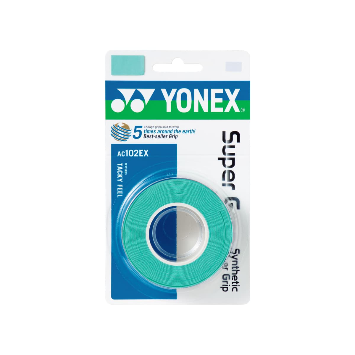 YONEX Super Grap Synthetic Over Grip 3 Stk. - Grün