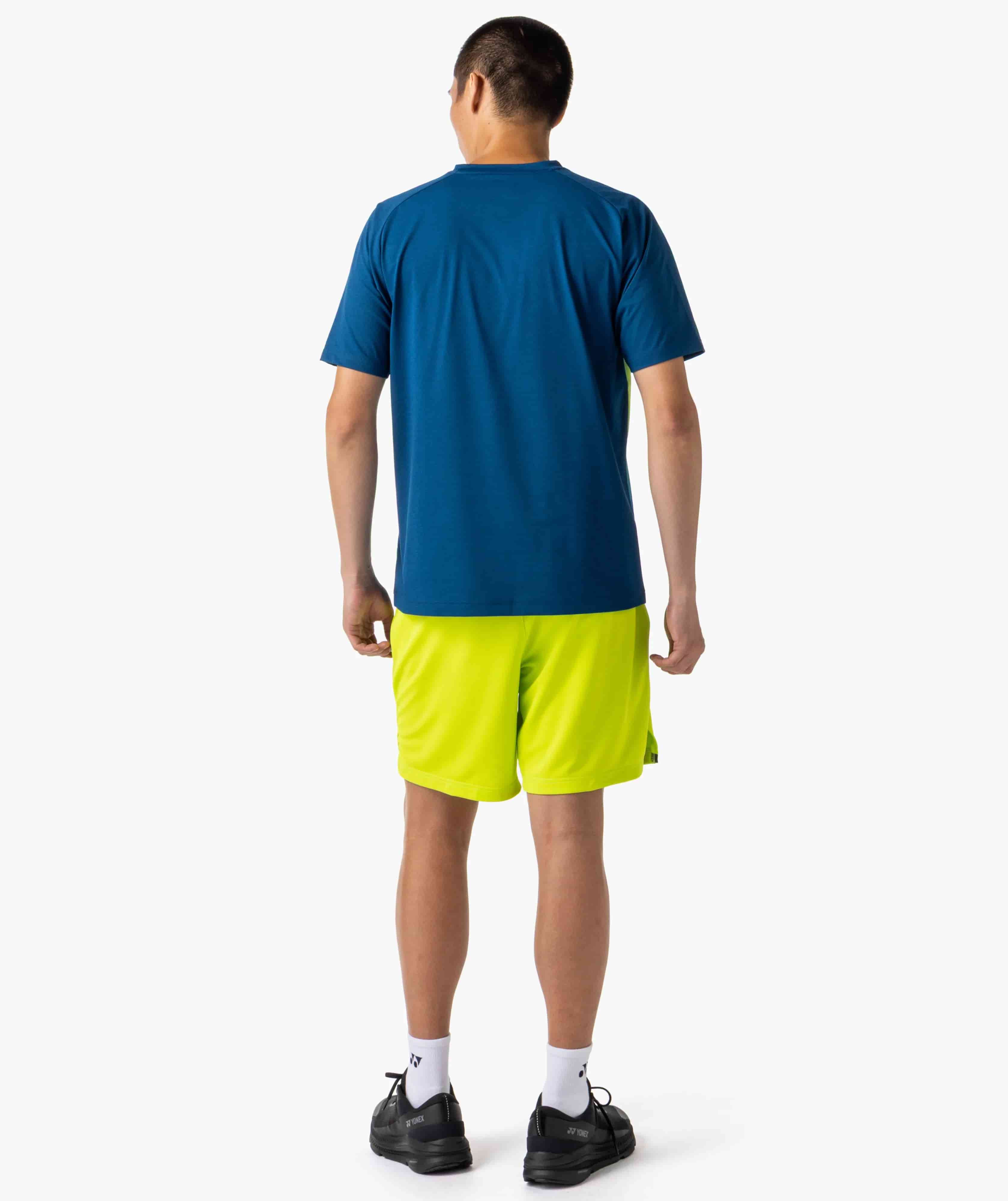 YONEX 16843 Unisex T-Shirt - Practice - Indigo Blue - XL