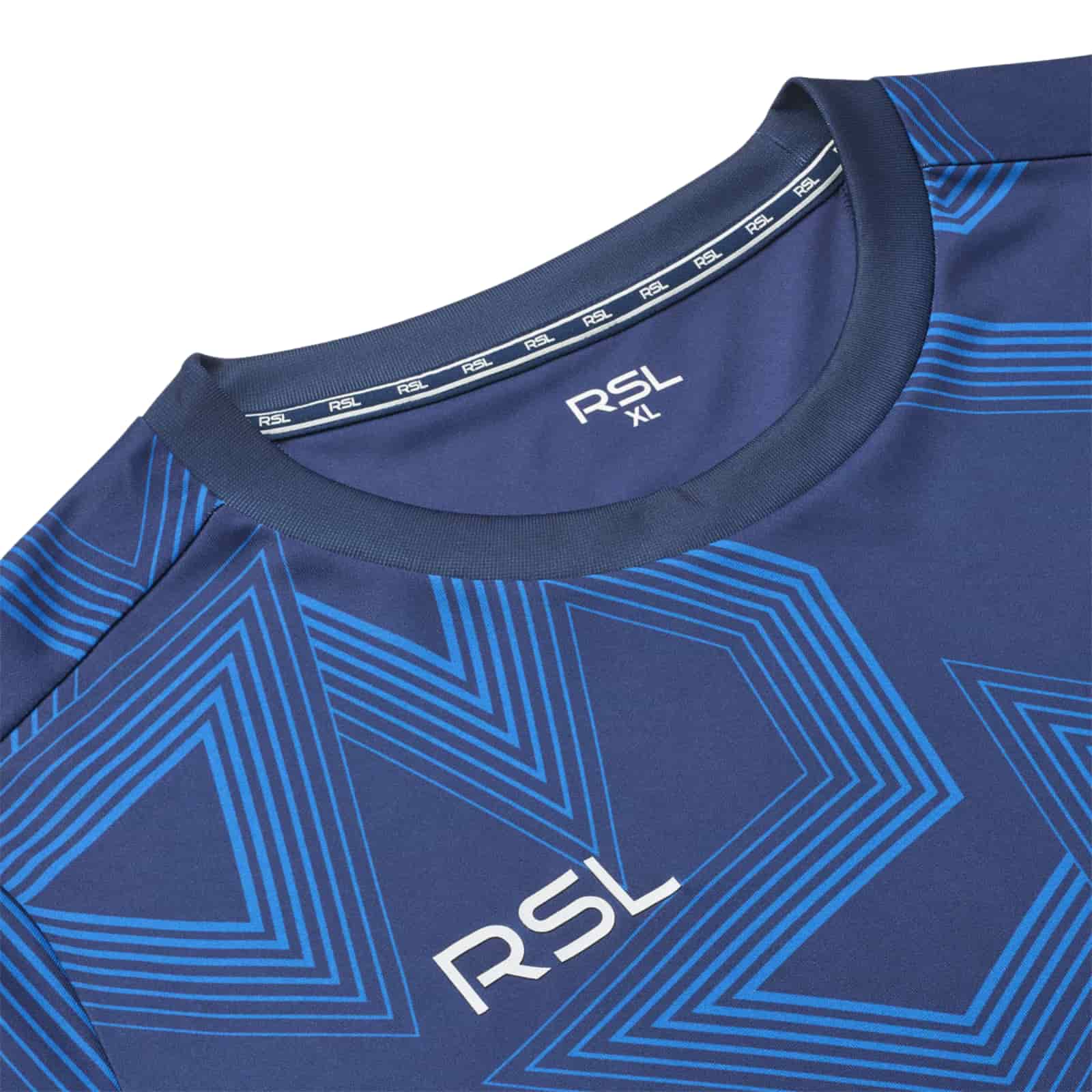 RSL Momentum Unisex T-Shirt - Blau - 3XL