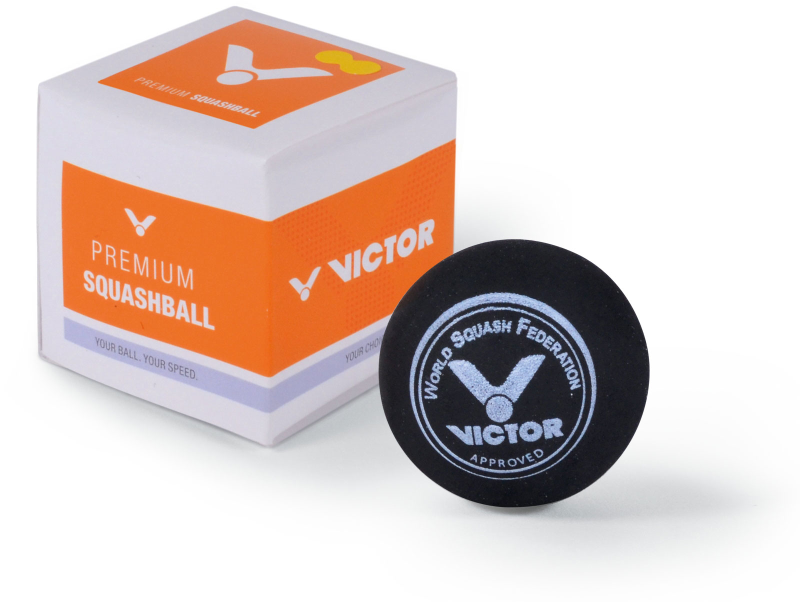 VICTOR Squashball (1 Stk.) doppelgelb